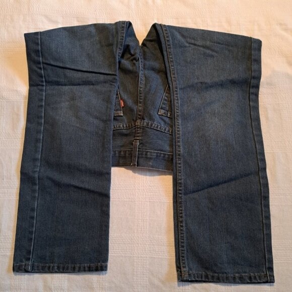 Levi's boys size 14 505 regular medium wash jeans - Picture 3 of 8